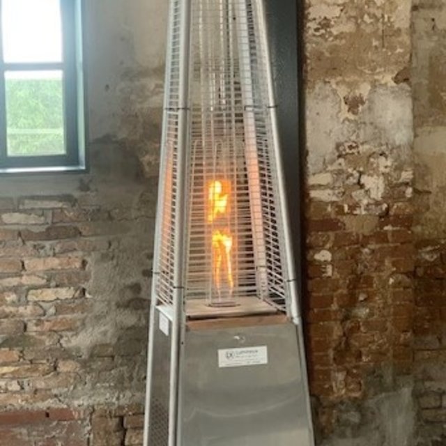 Terrasverwarming piramide