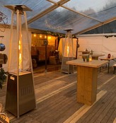 Terrasverwarming piramide