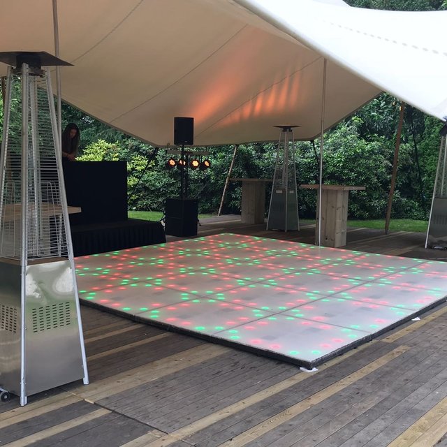 Terrasverwarming piramide