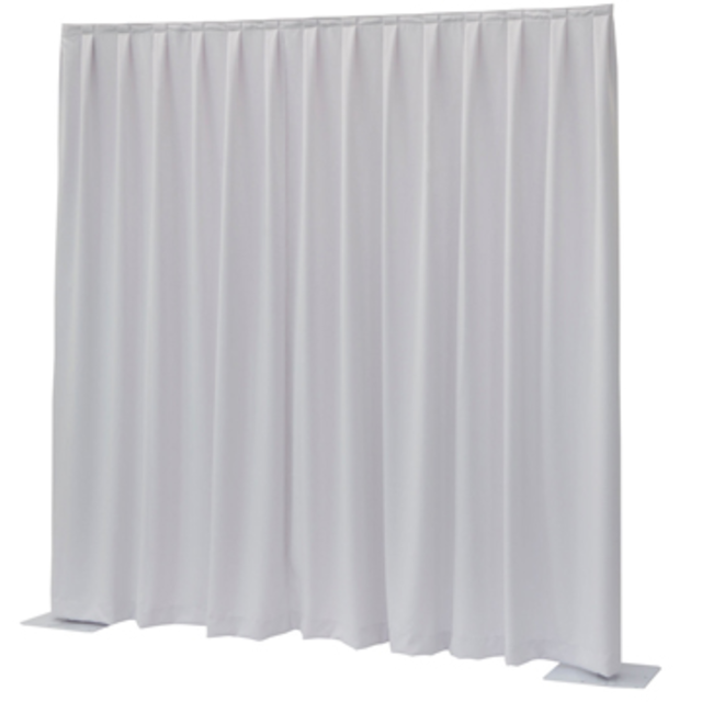 Pipe and drape tot 300cm - Wit