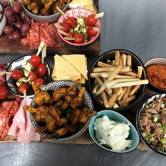 Borrelplank basis hapjes