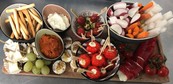 Borrelplank - Vegetarische hapjes