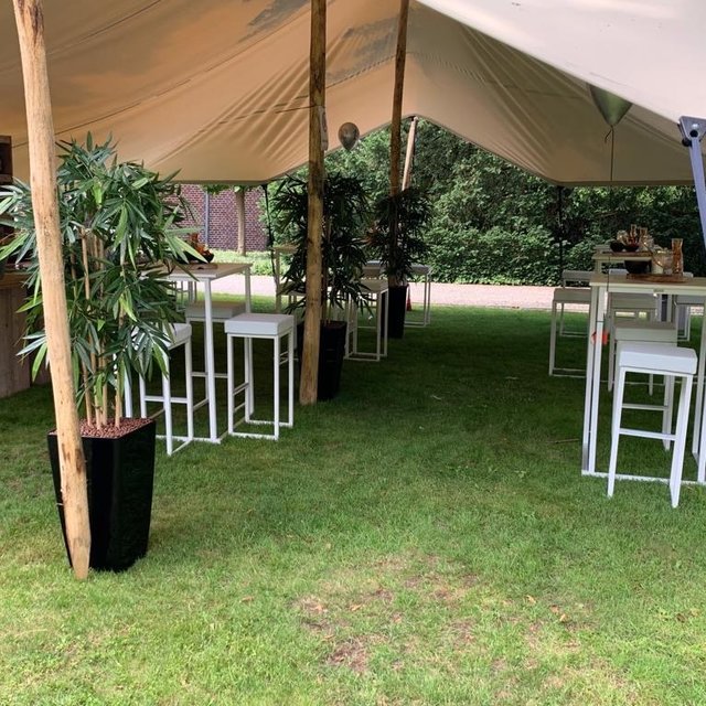 Stretchtent 10x15m - Zand