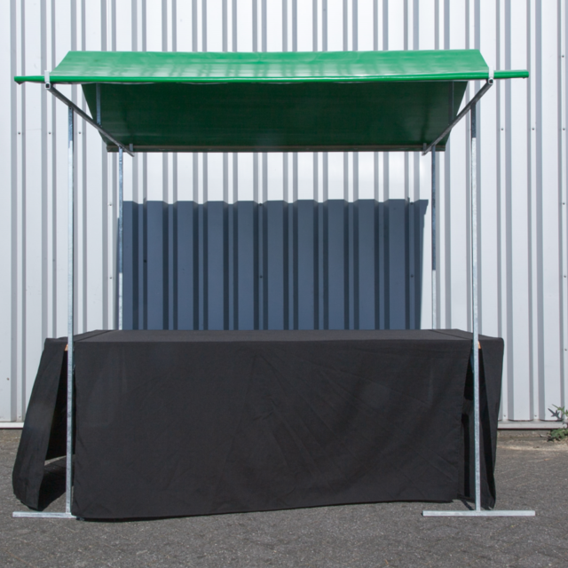 Rok t.b.v. marktkraam - Zwart