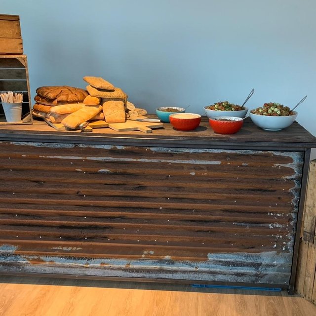 Uitgiftebar - Staal golfplaten