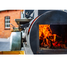 Barbecue smoker foodtruck - Winterbarbecue menu