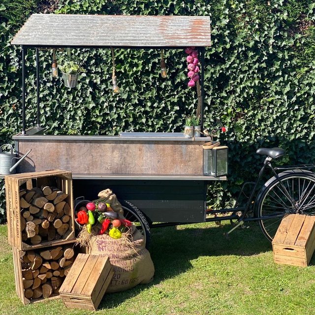 Braaifiets met dakje Braaifiets met dakje