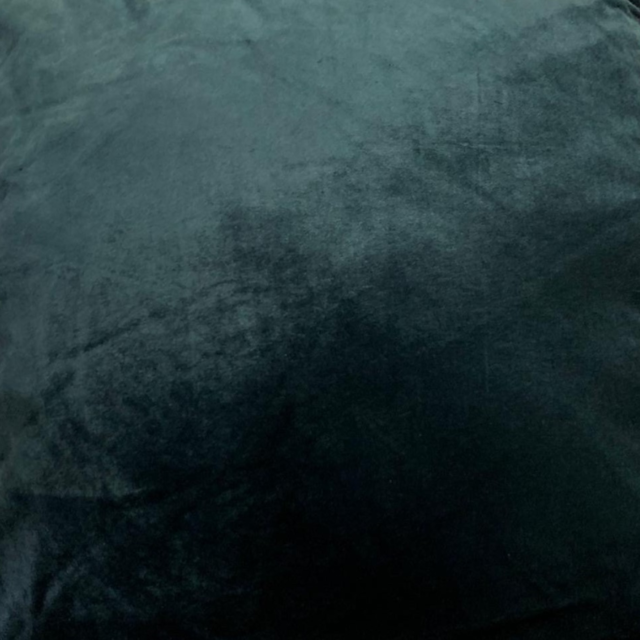 Sierkussen 45x45cm fluweel - Petrol