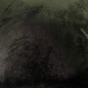 Sierkussen 45x45cm fluweel - Zwart