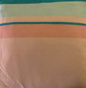 Sierkussen 45x45cm streep - Roze groen Sierkussen 45x45cm streep - Roze groen