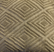 Sierkussen 45x45cm ruit - Ecru