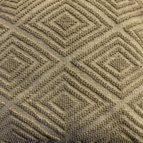 Sierkussen 45x45cm ruit - Ecru