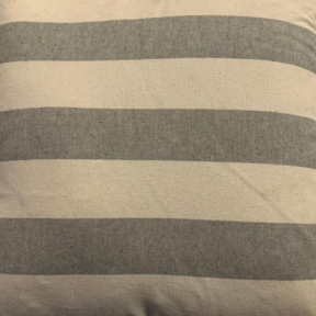 Sierkussen 45x45cm Beach streep - Ecru