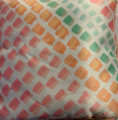 Sierkussen 45x45cm multicolor - Roze