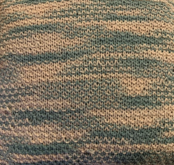 Sierkussen 45x45cm - Ecru blauw