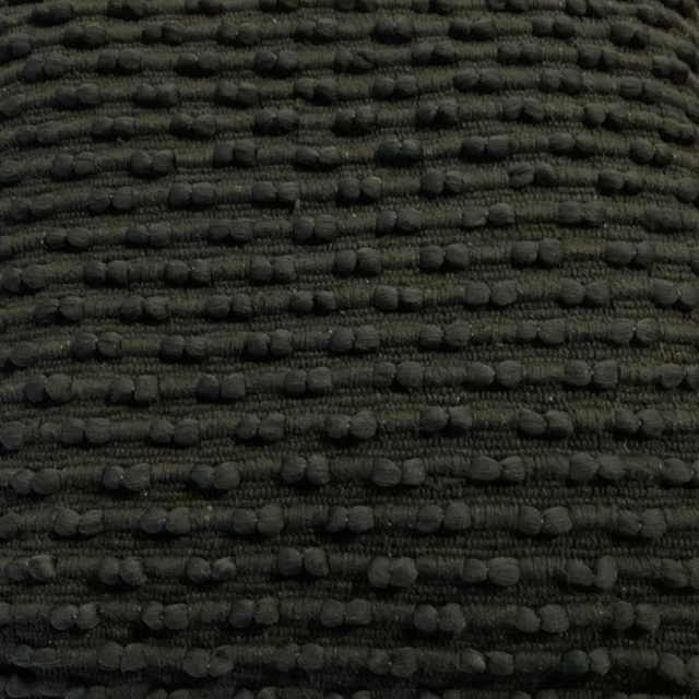 Sierkussen 45x45cm grof - Zwart