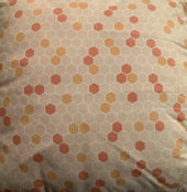 Sierkussen 45x45cm honingraad - Roze