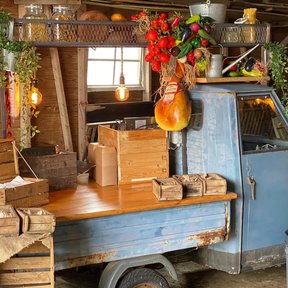 Italian piaggio foodtruck - Pasta menu