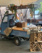 Italian piaggio foodtruck - pasta menu Italian piaggio foodtruck - pasta menu