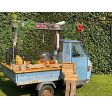 Italian piaggio foodtruck - antipasti menu