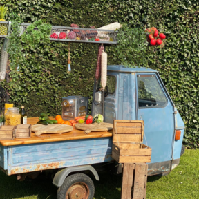 Italian piaggio foodtruck - Antipasti menu