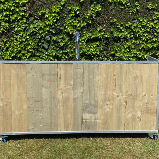 Bar - Staal steigerhout Bar - Staal steigerhout