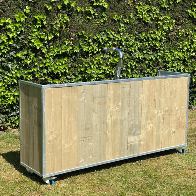 Bar - Staal steigerhout Bar - Staal steigerhout