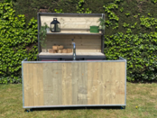 Bar - Staal steigerhout Bar - Staal steigerhout