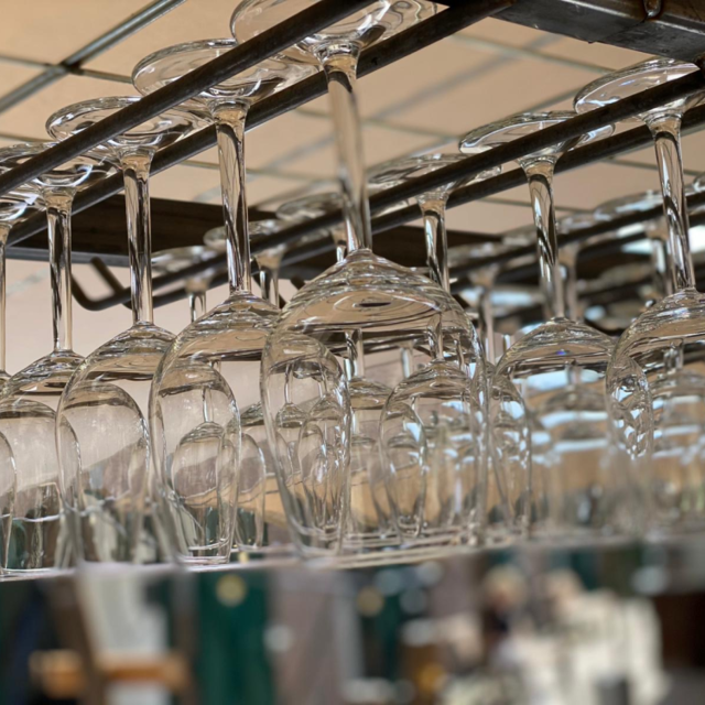 Bar industrieel - Staal barn wood