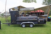 Barbecue smoker foodtruck - Mediterrane menu