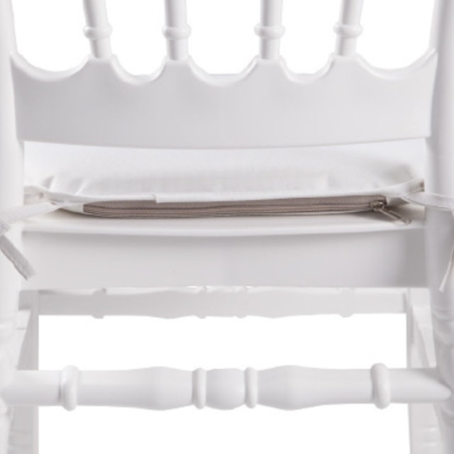 Kussen t.b.v. napoleon stoel - gebroken wit