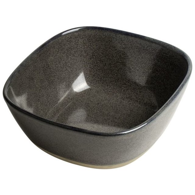 Kom rechthoek 13.5x12.5cm streetfood - Antraciet