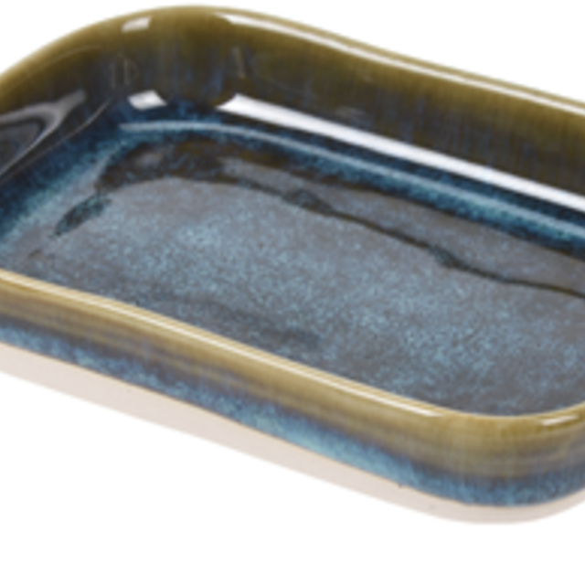 Schaaltje rechthoek 13x10cm streetfood