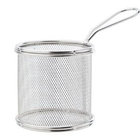 Frituurmandje rond - Rvs