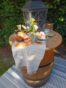 Borrelplank met touwgrepen