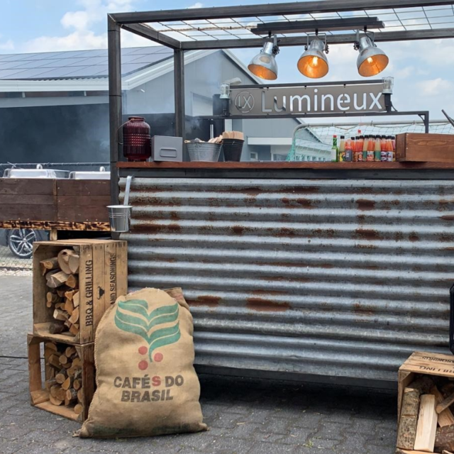 Uitgiftebar - Staal golfplaten