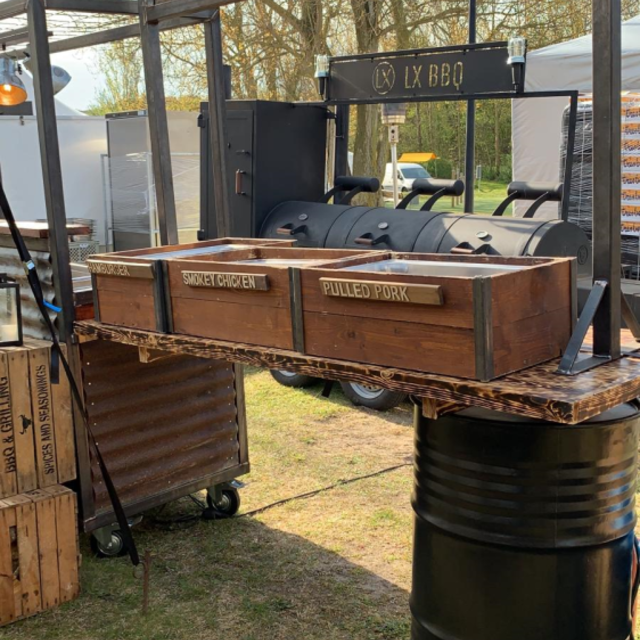 Uitgiftebar - Staal golfplaten