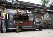 Berlin's tasty foodtruck -  Flamkuchen menu