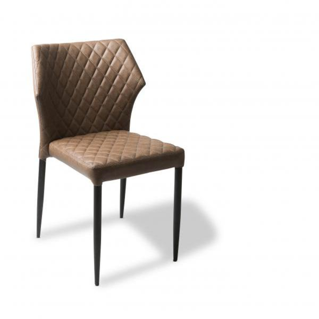Stoel Rhombus - leder cognac Stoel Rhombus - leder cognac