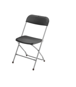 Klapstoel - Zwart chroom