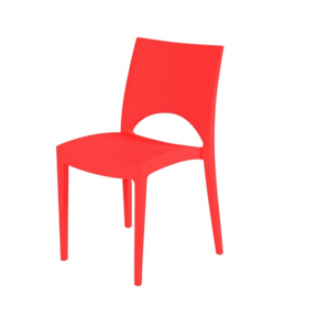 Stoel June - Rood