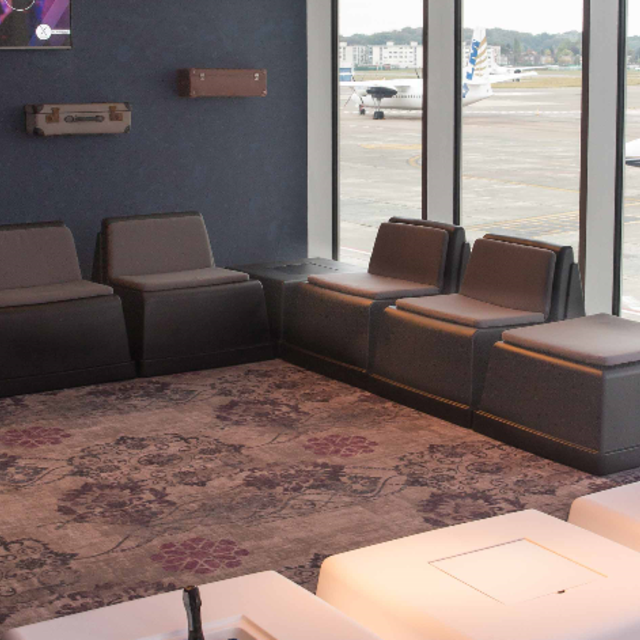 Laze loungeset zwart - zittingen antraciet