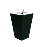 Conic statafel incl. koeler - Zwart