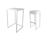 Staset Kubo vierkant - Wit