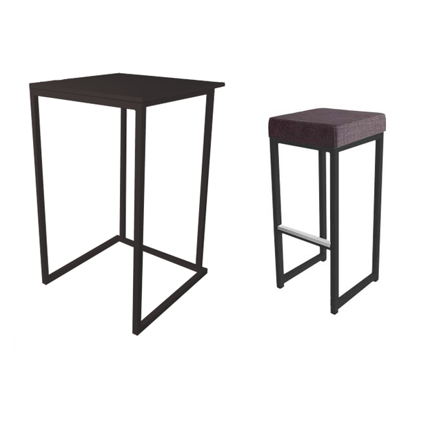 Staset Kubo vierkant - Zwart