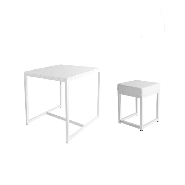 Zitset Kubo vierkant - Wit Zitset Kubo vierkant - Wit