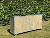 Bar - Staal steigerhout Bar - Staal steigerhout