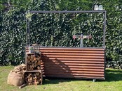 Bar industrieel - Staal golfplaten