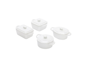 Amusepannetje met deksel - Wit