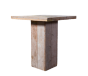 Statafel 83x83cm - Steigerhout